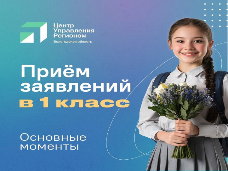 Приём заявлений в 1 класс.